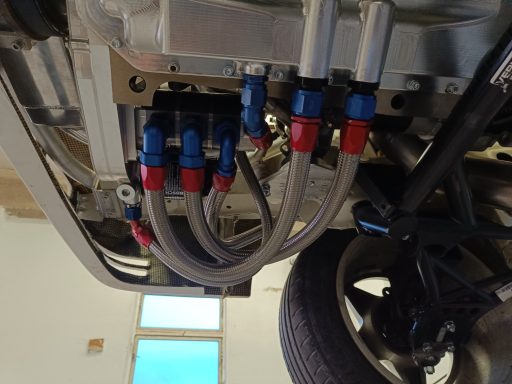 Audi Coupe Rally Trockensumpfschmierung